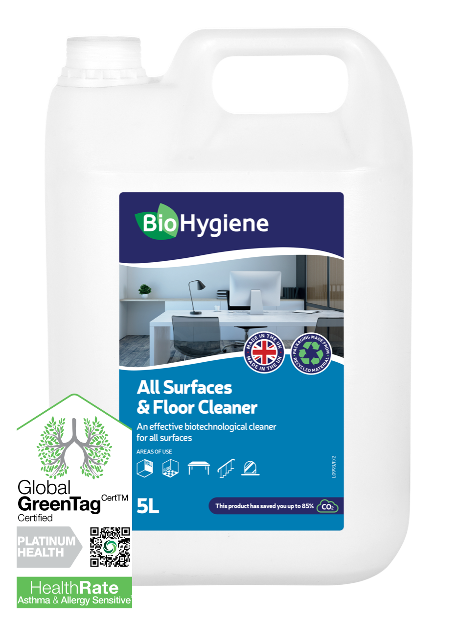 BioHygiene All Surfaces & Floor Cleaner Concentrate (2x5L) | BH178