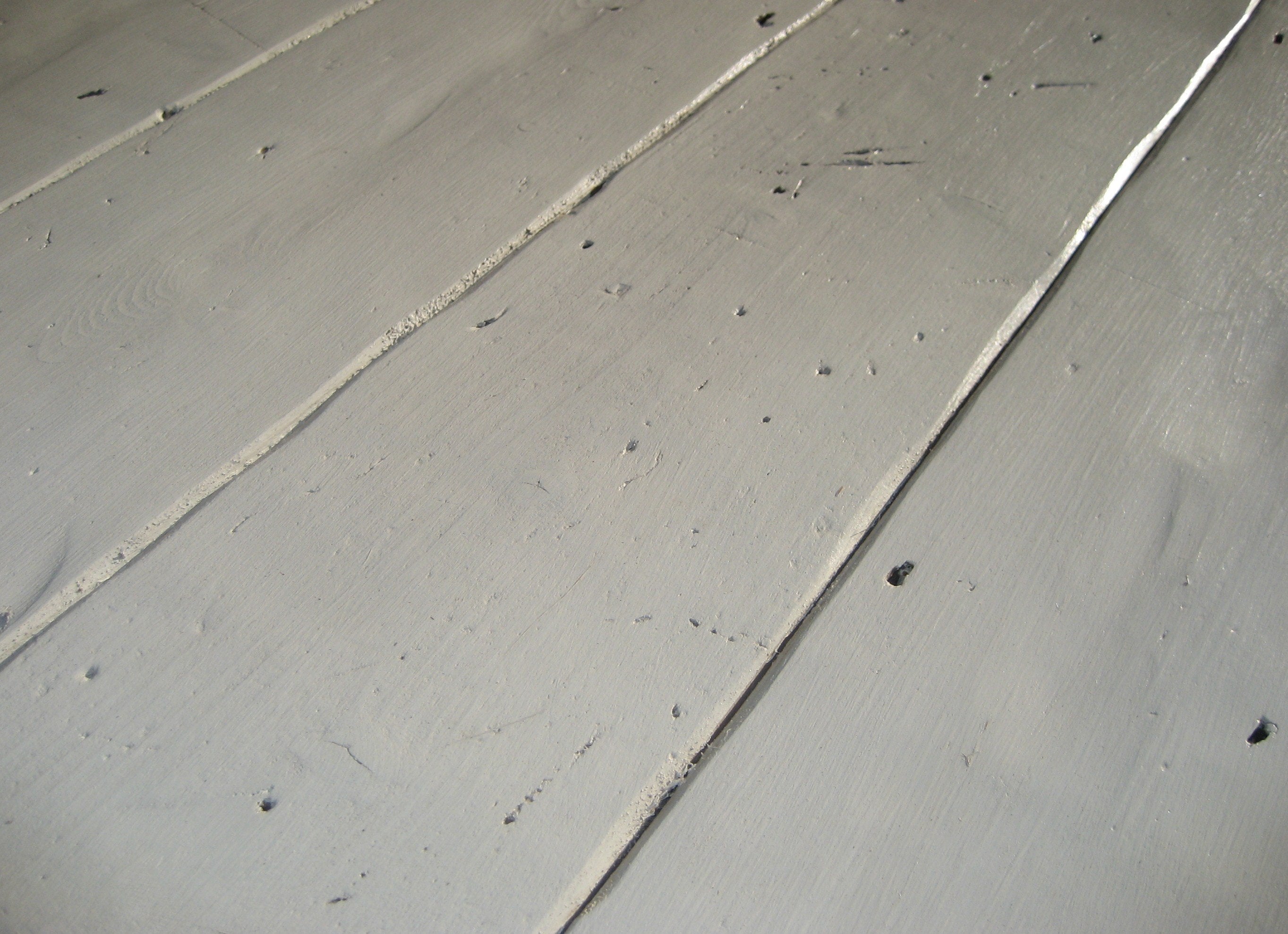 Sample of Hand Painted Floorboards