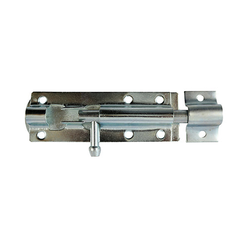 Straight Tower Bolt - BZP