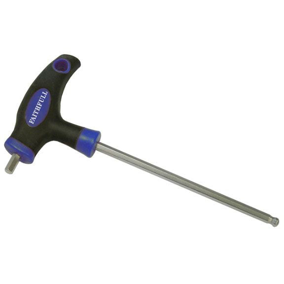 Faithfull ALK11050 T-Handle Hex Key 5mm