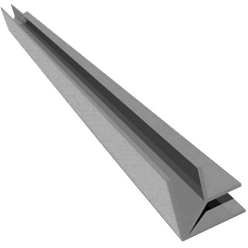 Storm Grey Smooth Soffit External Corner - 5mtr