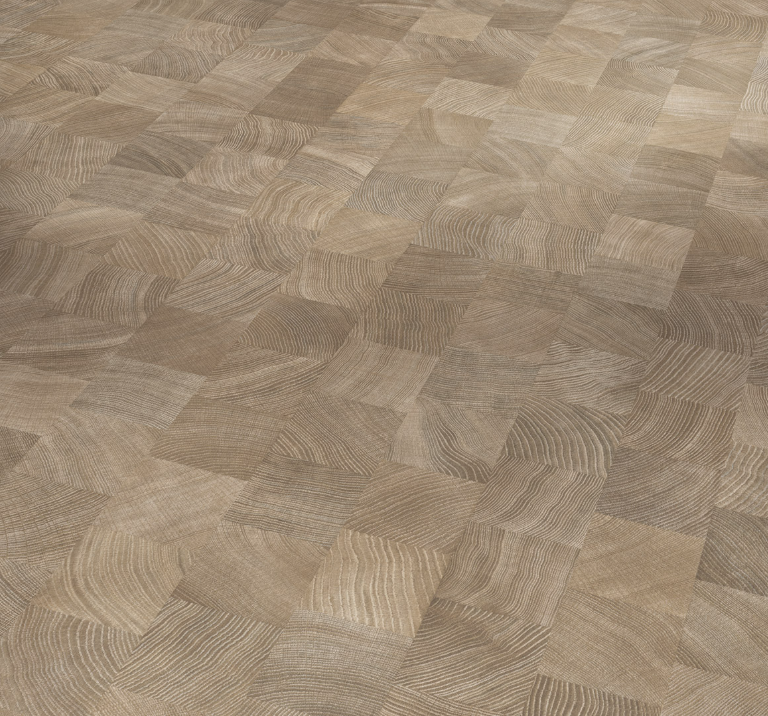 Oak crosscut limed- Modern Basic 400, Wide plank, Matt-finish texture