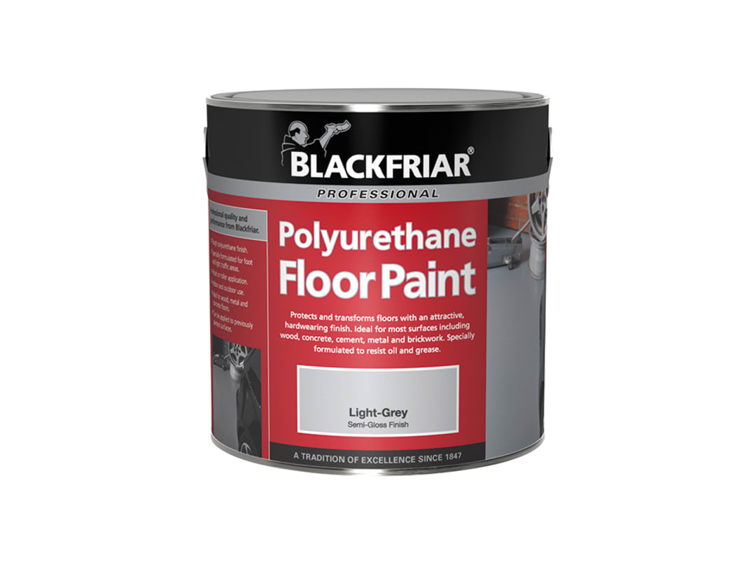 Blackfriar Polyurethane Floor Paint Dark Grey 500ml BF2000010E1