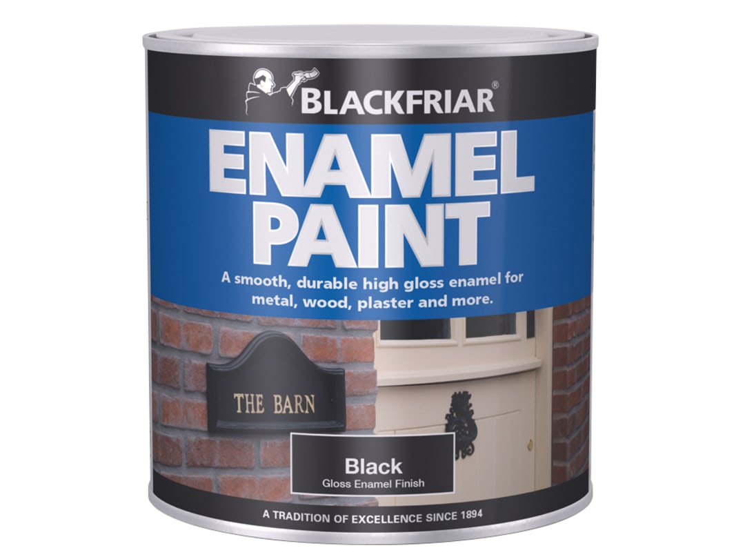 Blackfriar Enamel Paint Gloss White 125ml BF0900001X2