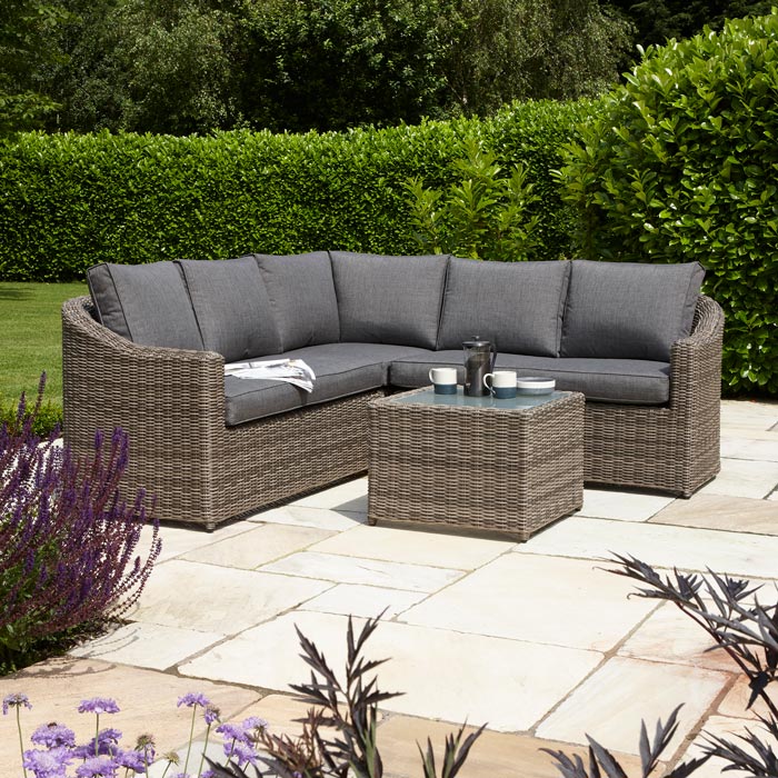 Bunbury Corner Set - Natural Weave