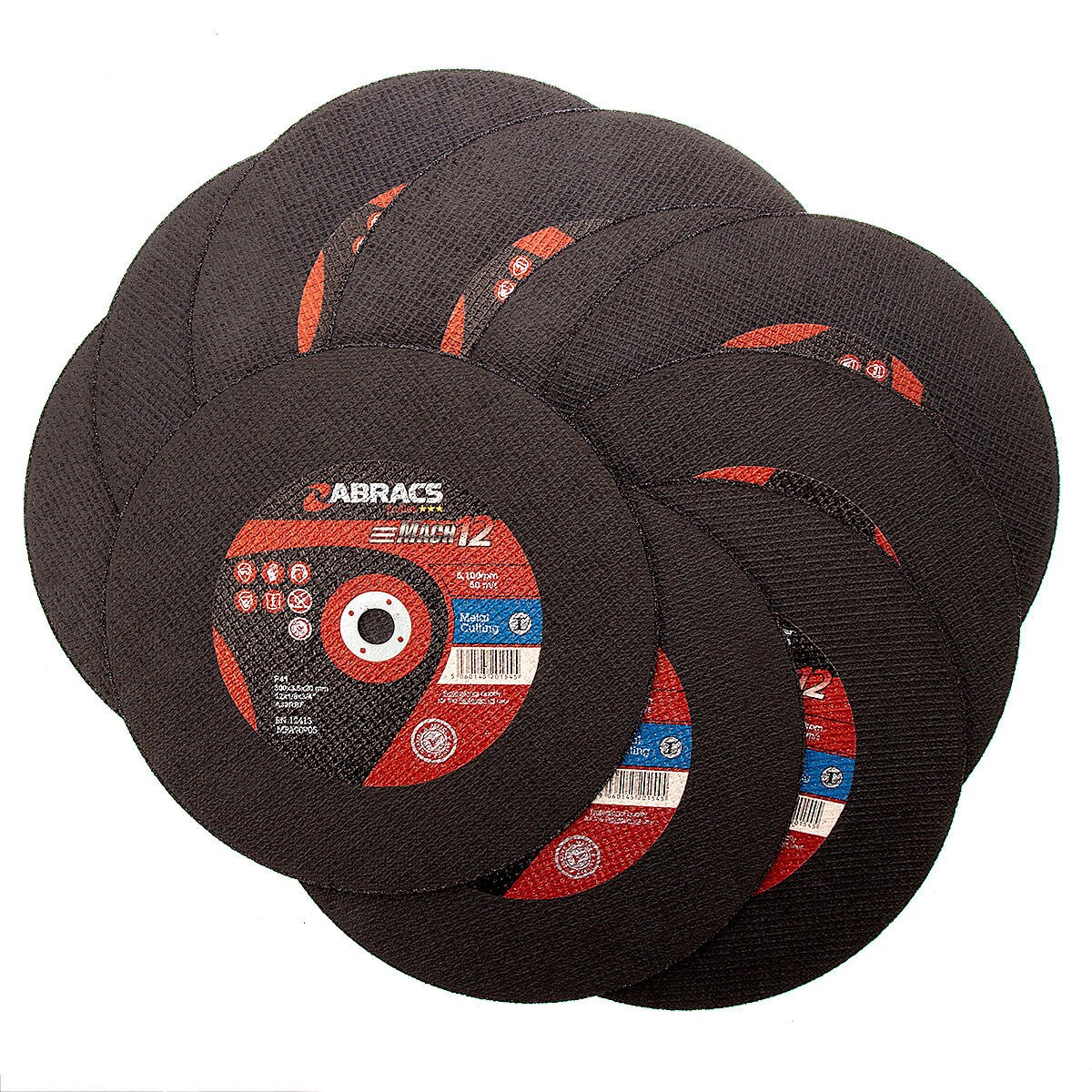 Abracs Proflex Flat Metal Cutting Discs 300Mm X 3.5Mm (25 Pack)