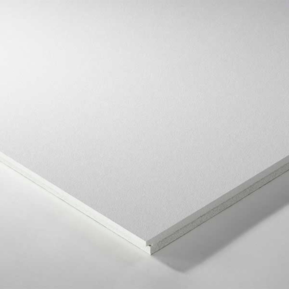 AMF Thermatex Acoustic Mineral Ceiling Tiles Tegular Edge 15/8 600mm x 600mm - Pack of 12 | 4.32m2