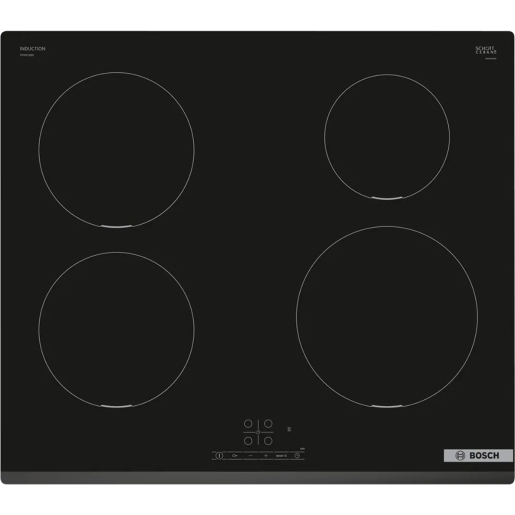 Bosch Black Series 4 Touch Select Induction Hob, 60cm - PIE631BB5E