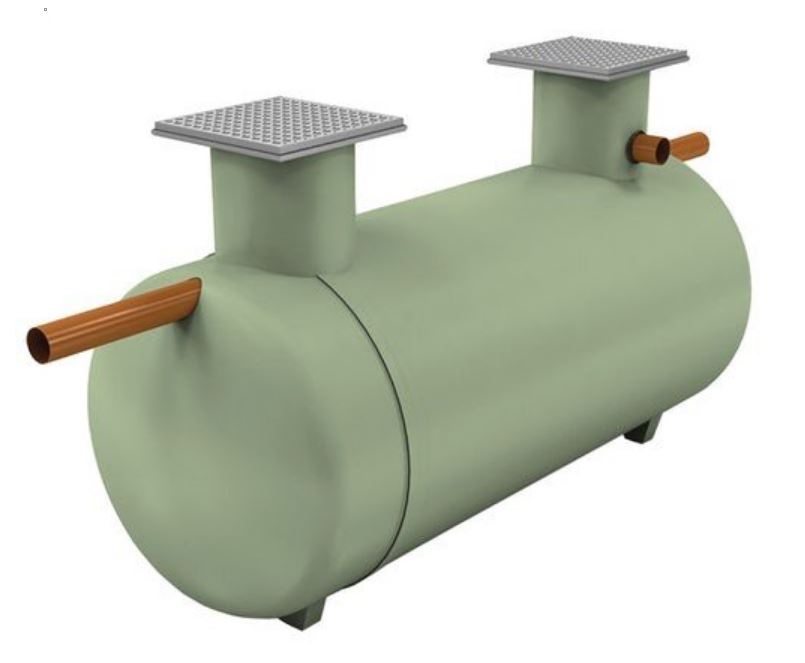 Clearwater Shallow Dig Septic Tank 9150L (up to 47 person)