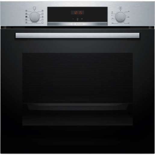 Bosch S4 Stainless Steel Built-in Oven with Added Steam Function, 60x60cm