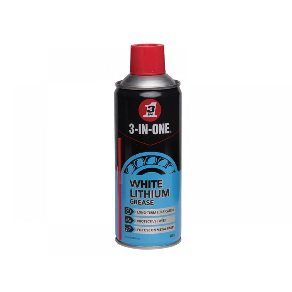 3-In-One® 44620/03 3-In-One White Lithium Spray Grease 400Ml