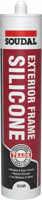 SOUDAL 128453 Exterior Frame Silicone 270ml Clear