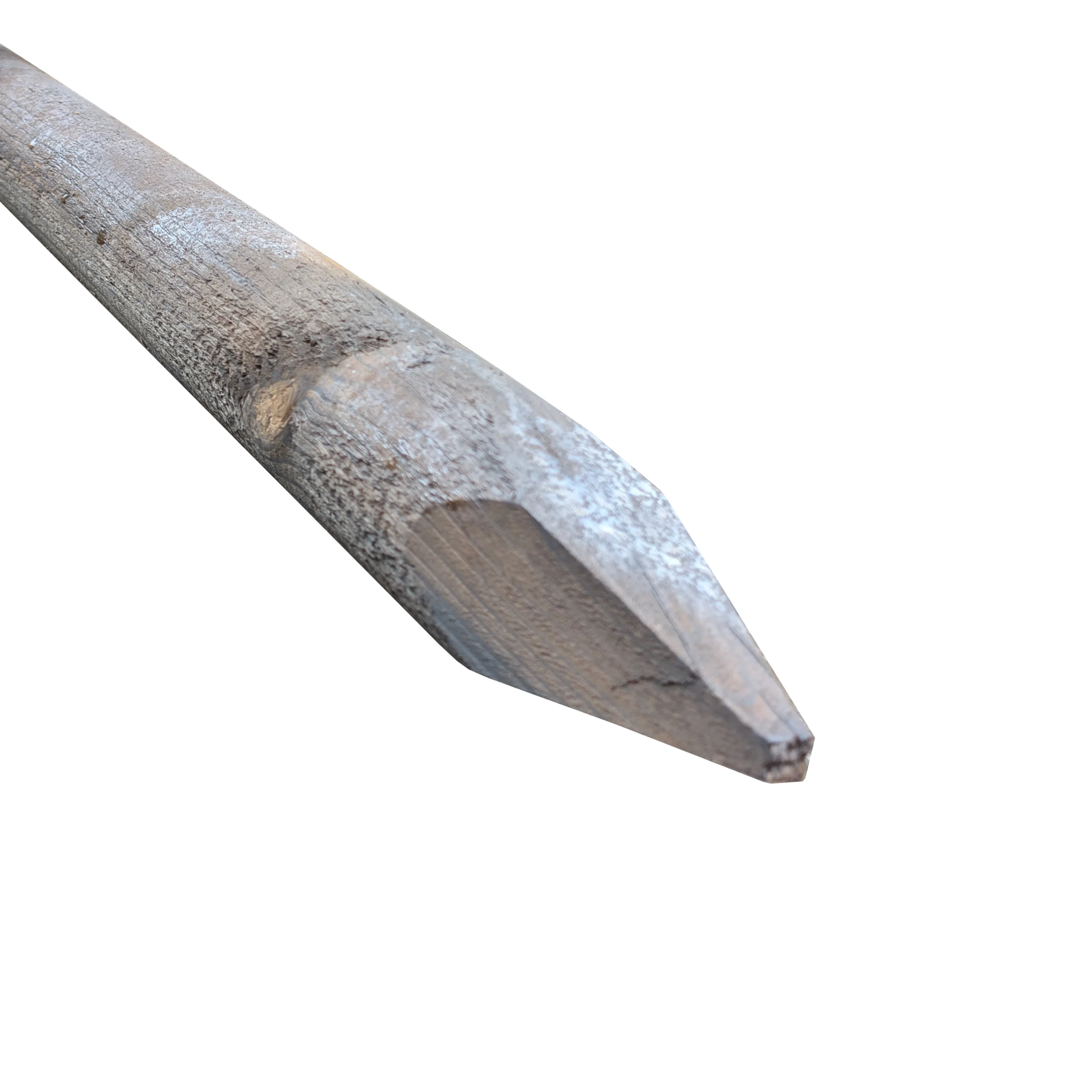 Imported 1.8m x 85mm Creosoted Machined Round Post