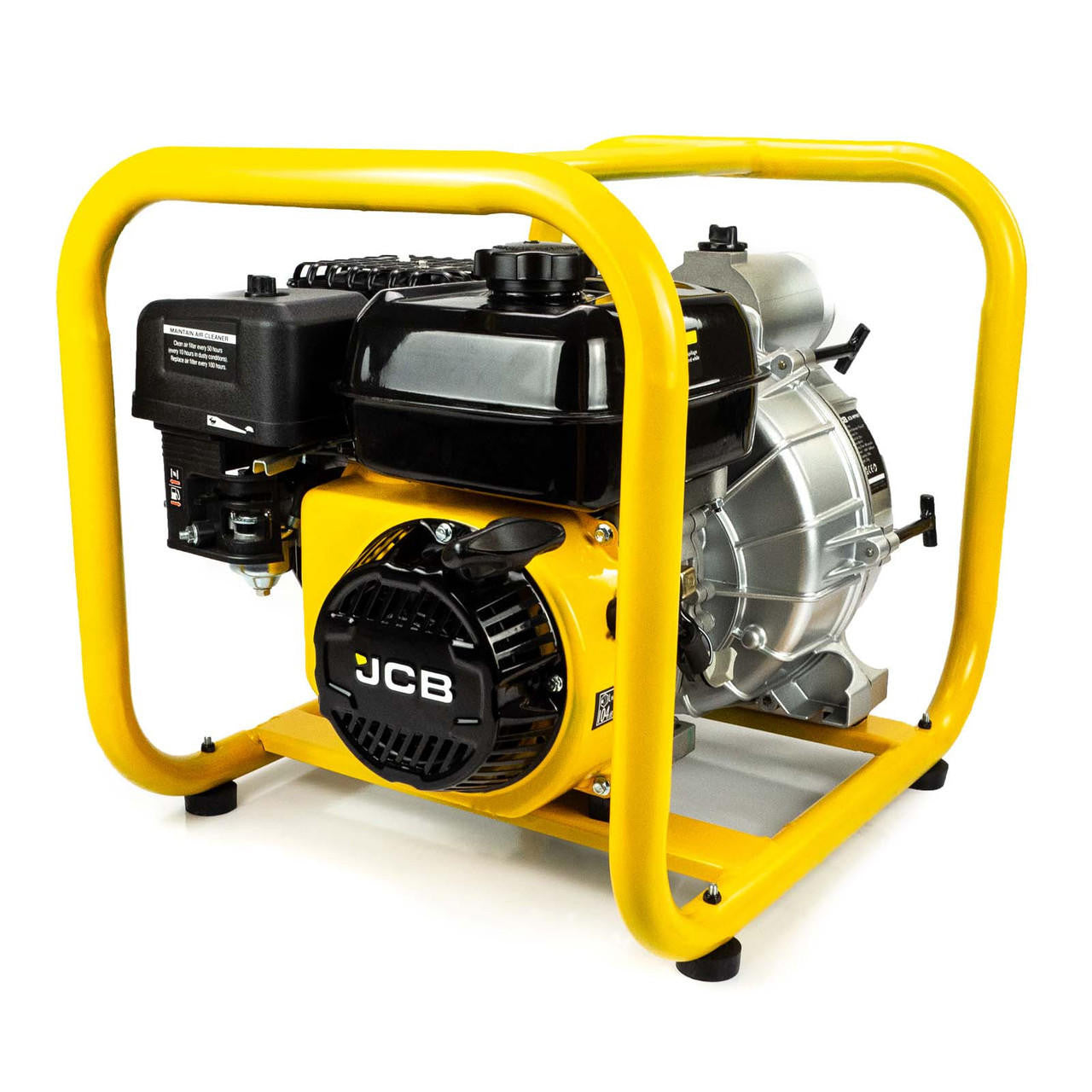 JCB 80mm 3’’ / 75mm Professional Petrol Trash / Dirty Water Pump, 1000L/min, 7.5hp, 224cc, 4-Stroke | JCB-WP80T