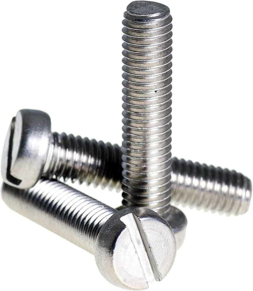 M5 Slot Cheese Screw A2 Stainless DIN84