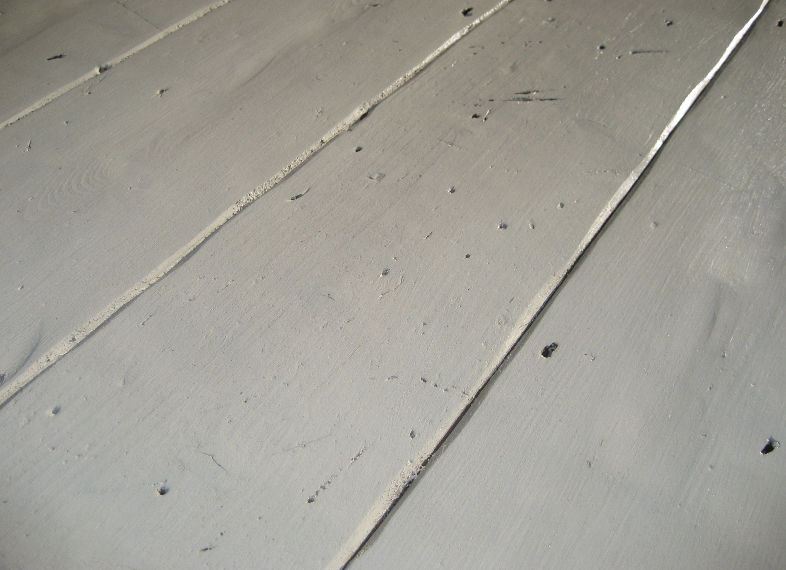Hand Painted Floorboards