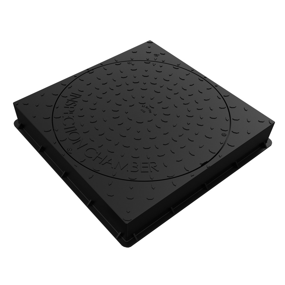 450mm Square To Round Cover With 320mm Restriction - A15 Loading