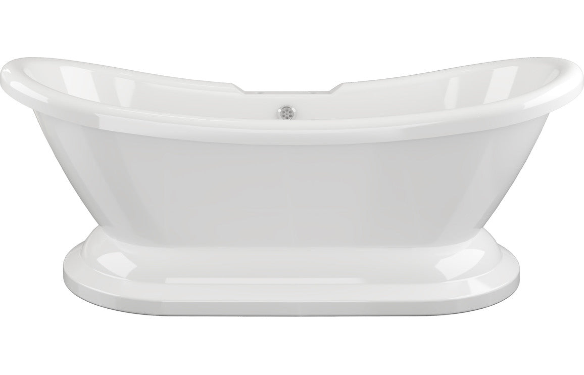 Morgan Back to Wall Freestanding Bath 1760mm