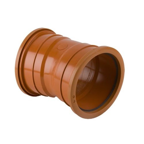 160mm Double Socket 11.25° Bend Underground Drainage Pipe Fitting | B6061