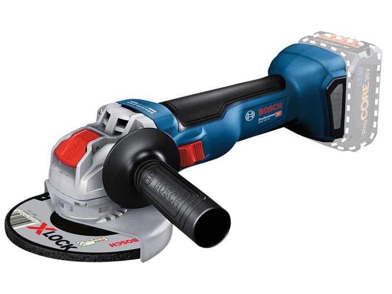 Bosch 06017B0100 Gwx 18V-10 Professional X-Lock Angle Grinder 125Mm 18V Bare Unit