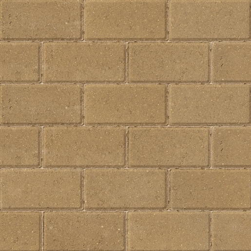 Marshalls Buff Durable Standard Concrete Block Paving - Pack of 488, 200x100x50mm