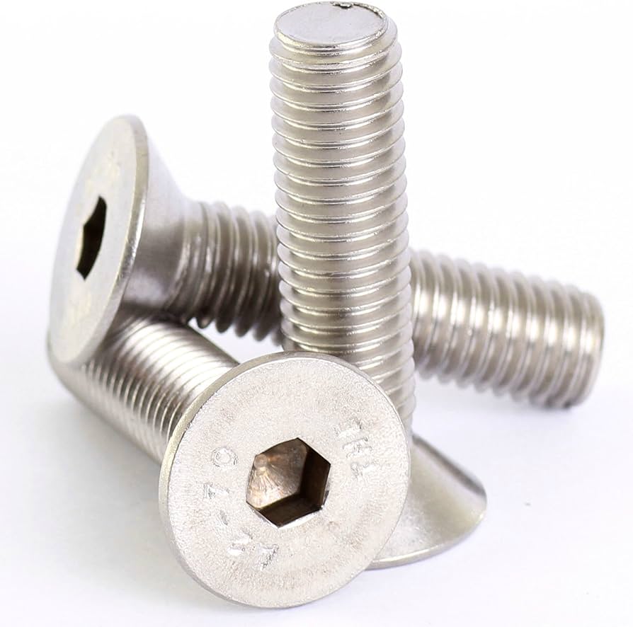 M3 Socket Countersunk A2/A4 Stainless DIN7991