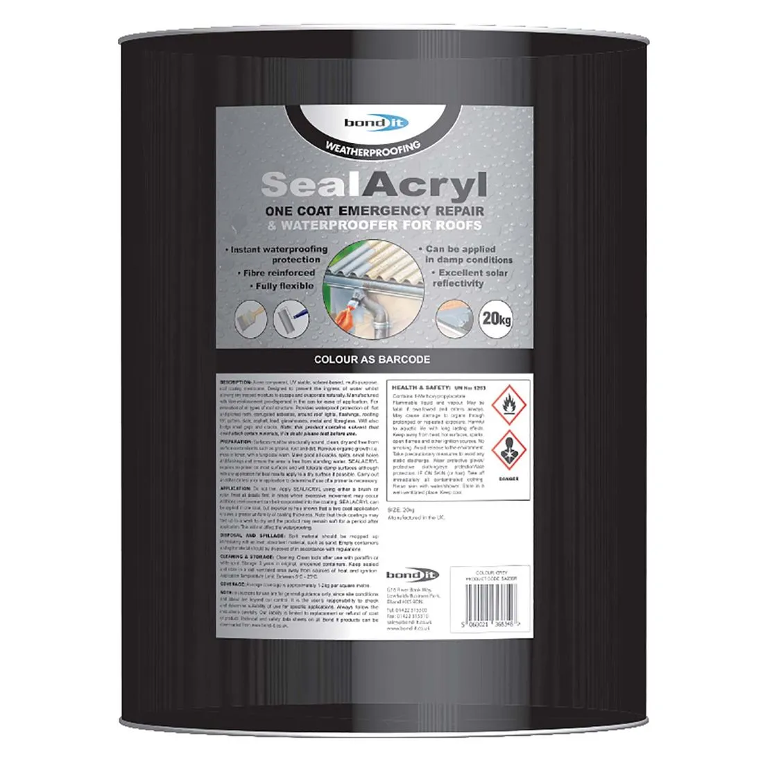 Bond It Sealacryl Grey 20Kg