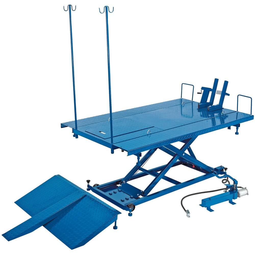 Draper 37190 Pneumatic/Hydraulic Motorcycle/Atv Small Garden Machinery Lift 680Kg each