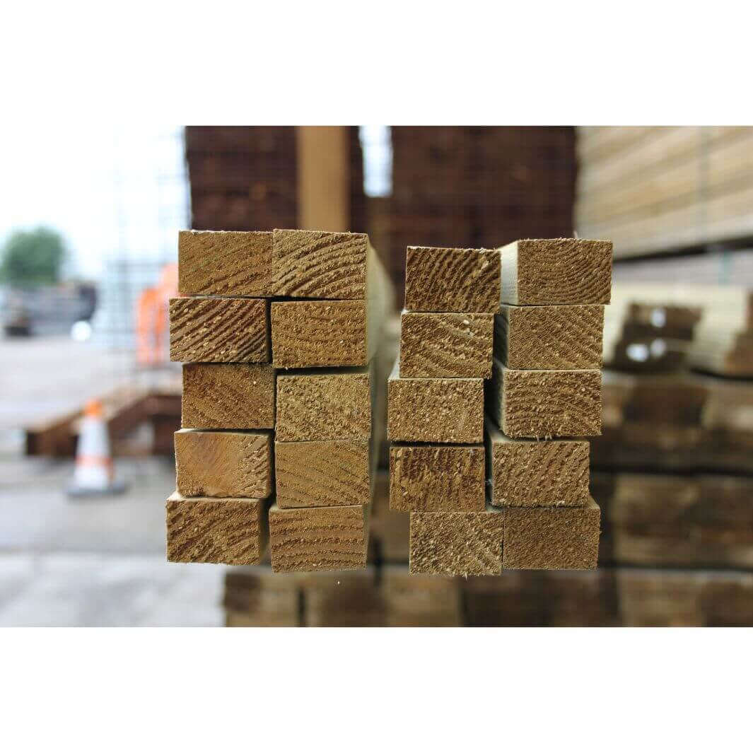 Treated Timber Battens 25x38mm 3.6m Lengths Pack 10