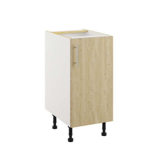 Essence Sandstone Oak MFC Highline Base Unit, 400mm