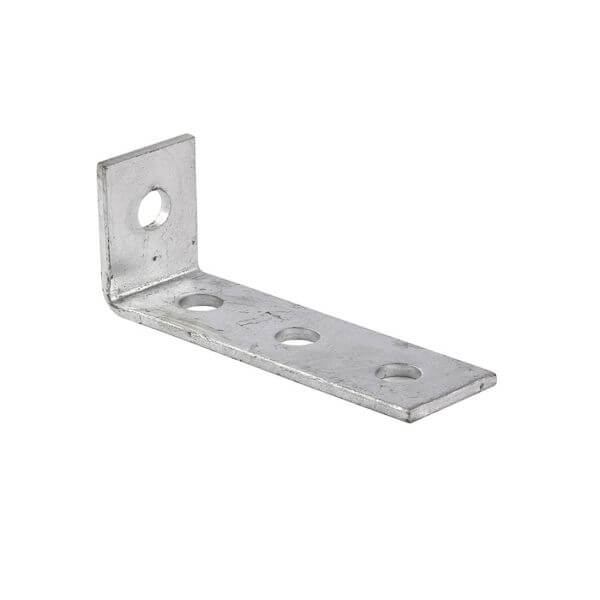 Right Angle 4(1x3)Hole Bracket 55 X 132 HDG