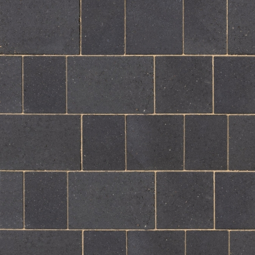 Marshalls Charcoal Concrete Drivesett Savanna Block Paving Pack, 240x160x50mm
