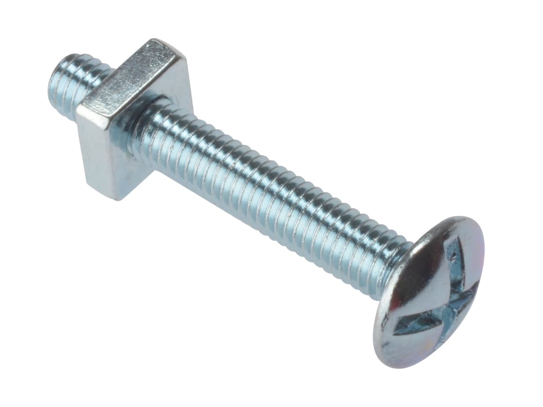 ForgeFix Roofing Bolt ZP M5 x 12mm Bag 25 25RBN512