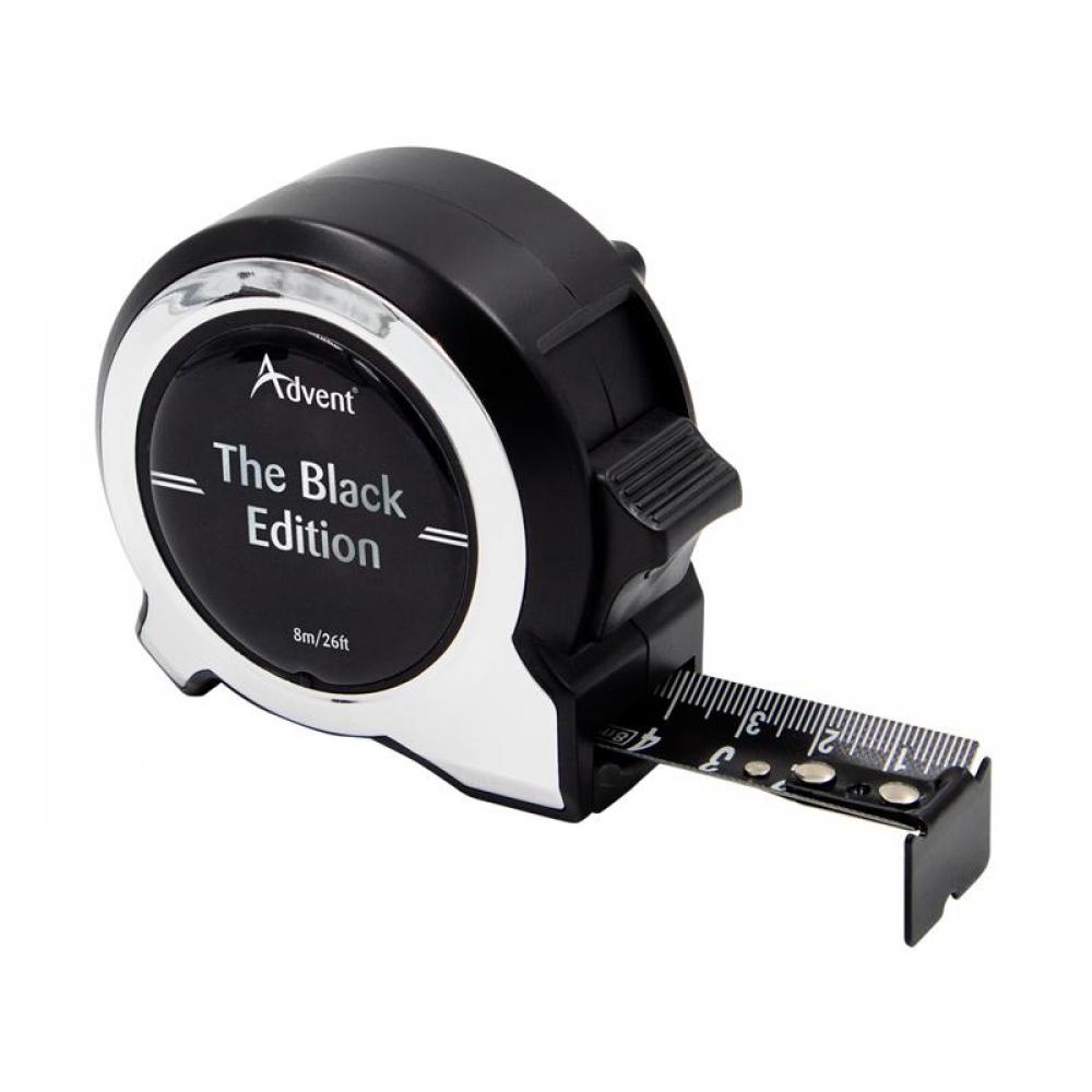 Advent ATM1-8025 Black Edition Tape 8M/26Ft (Width 25Mm)