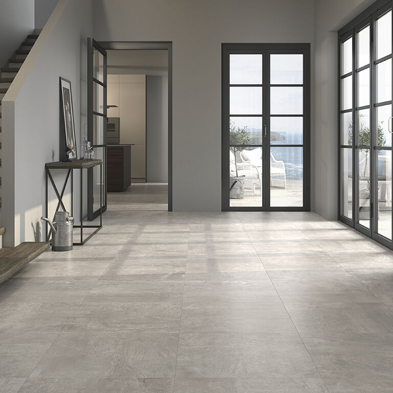 Mica Grey Matt Porcelain Floor Tile 60x60cm