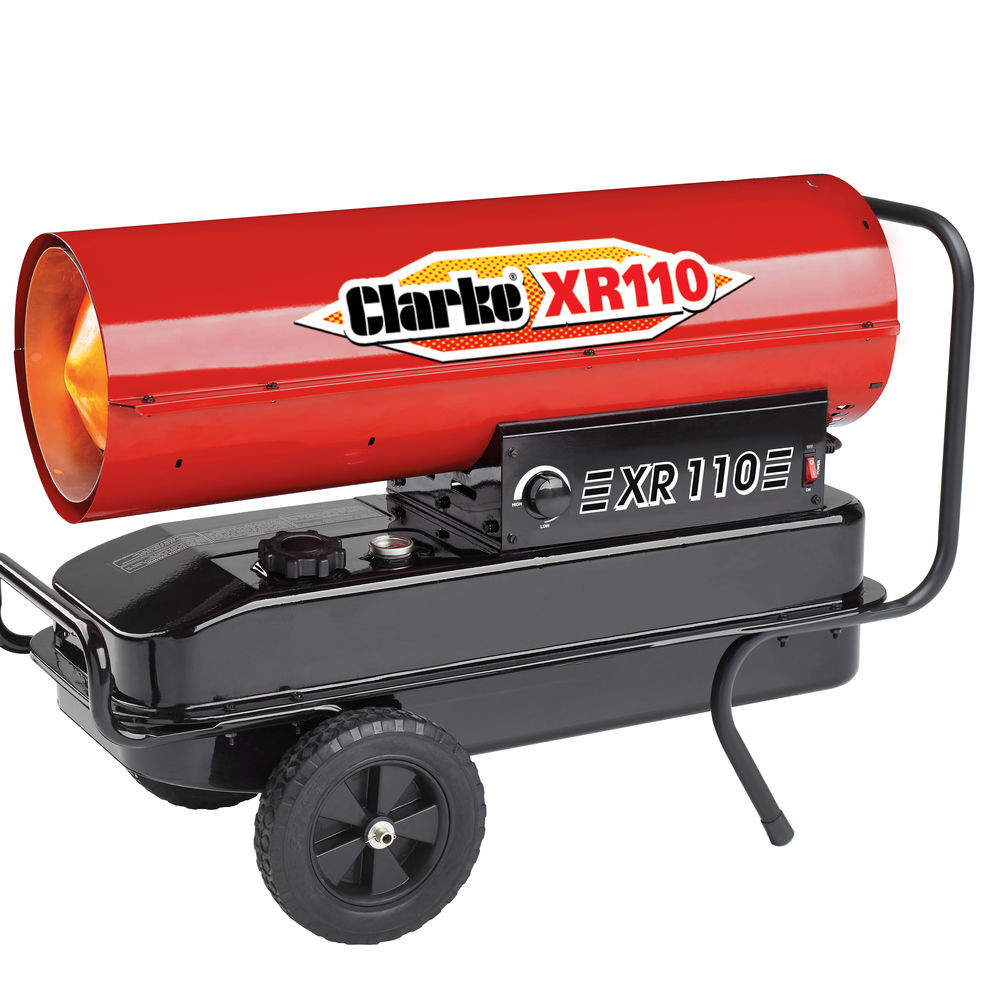 Clarke 6931006 Xr110 Diesel/Paraffin Fired Space Heater (230V)