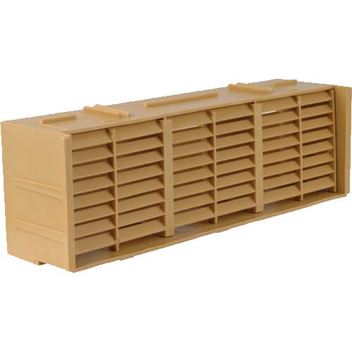 Subfloor Ventilation Airbrick - 9" x 3" Buff