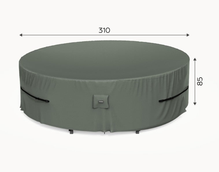 Protex - 8 Seat Round Dining Set Cover