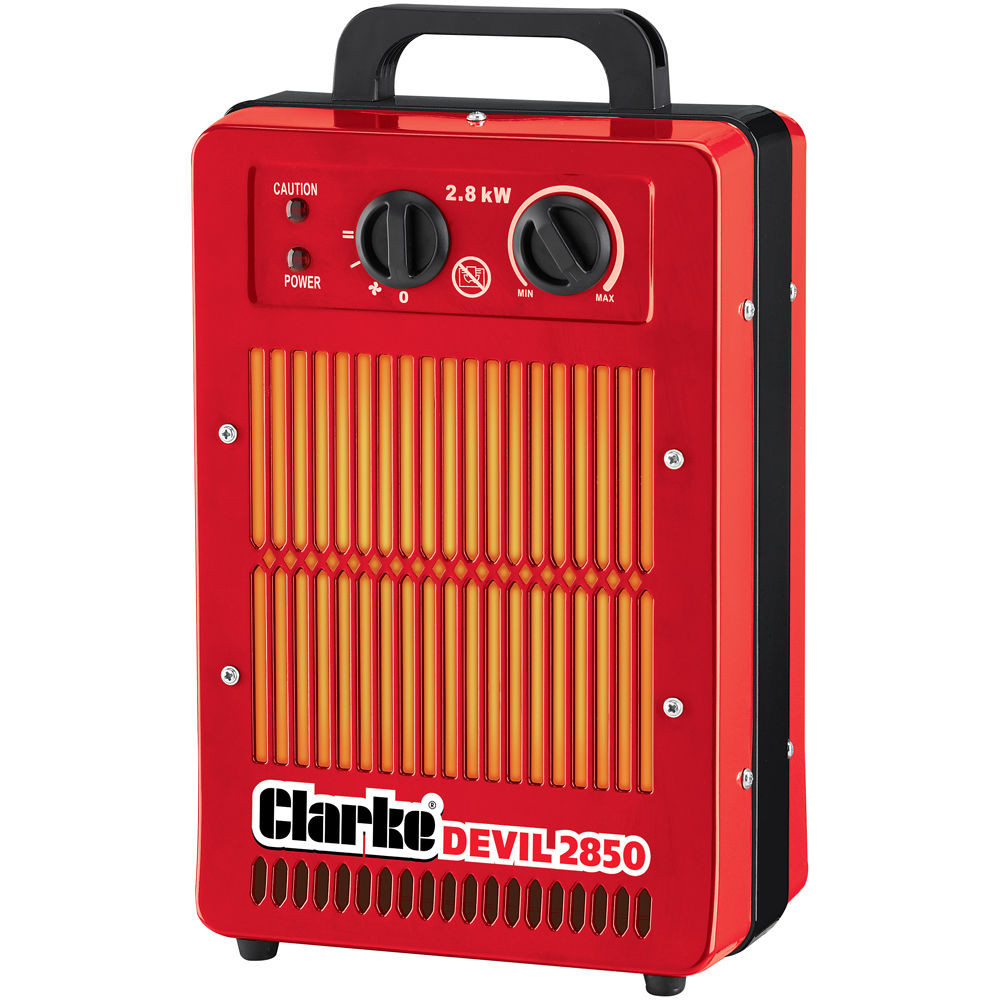 Clarke 6925801 Devil 2850 Electric Fan Heater