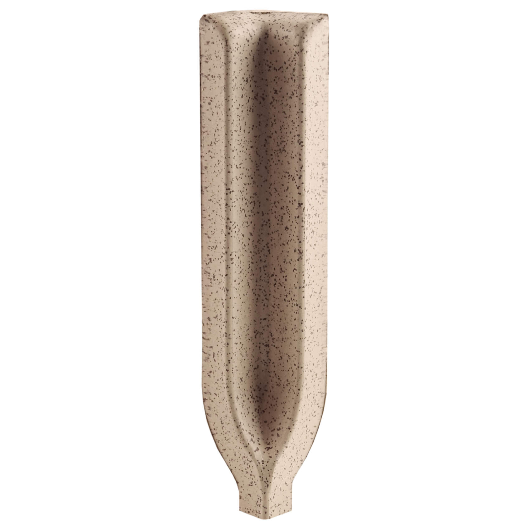 Dorset Woolliscroft Coving Internal Angle Quartz Quarry Tile 109x30mm
