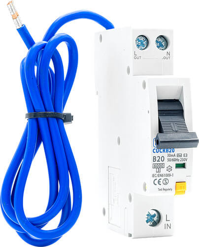 12 Module With 100A Main Switch 8 Type A Rcbofts Fitted 1 X Spd 1 X 32A Mcb CFUSWP812ASPD-01