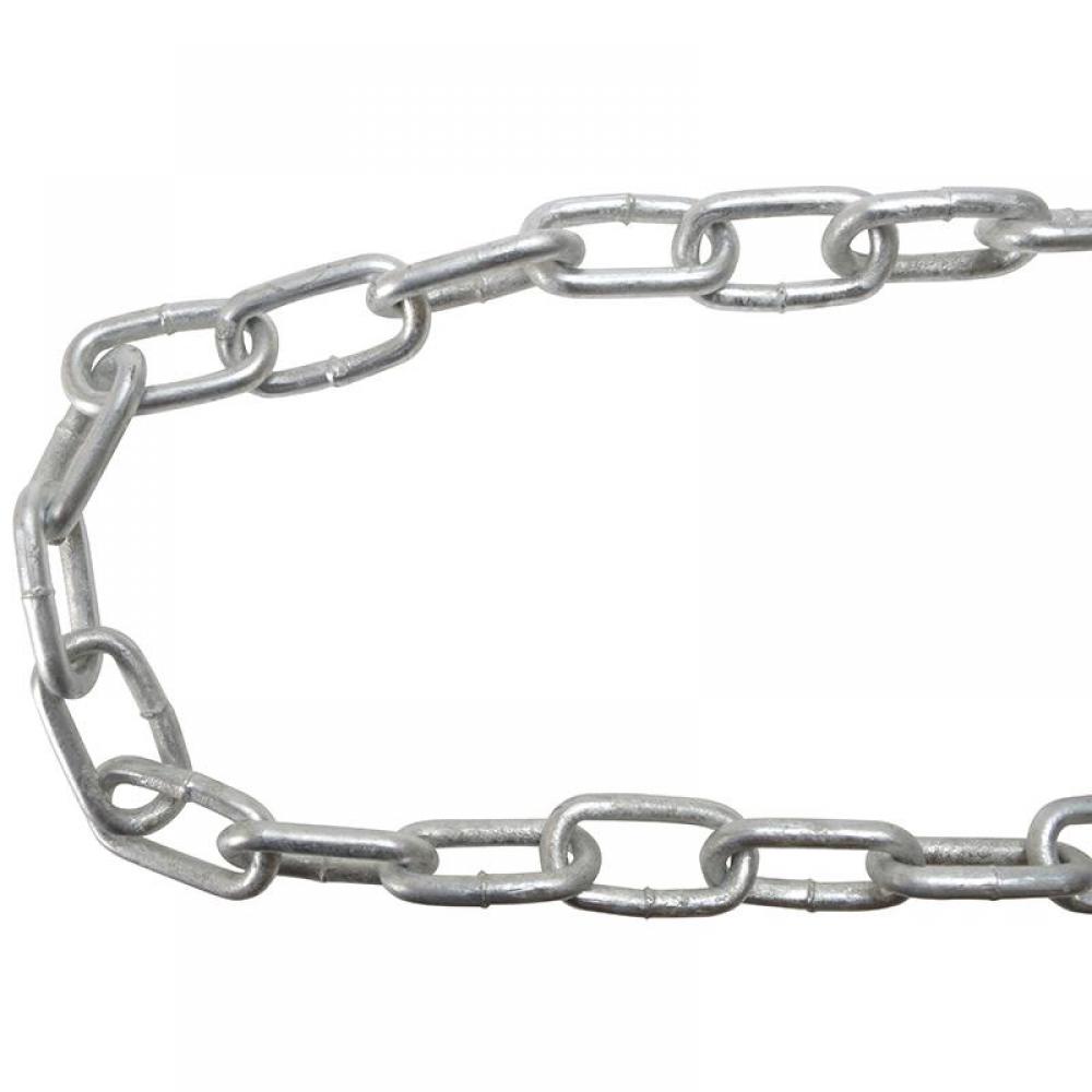 Faithfull 19354G Galvanised Chain Link 6Mm X 15M Reel - Max. Load 250Kg