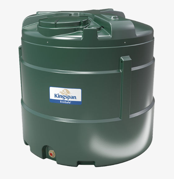 1300L Vertical Kingspan EcoSafe Bunded Oil Tank | ESV1300