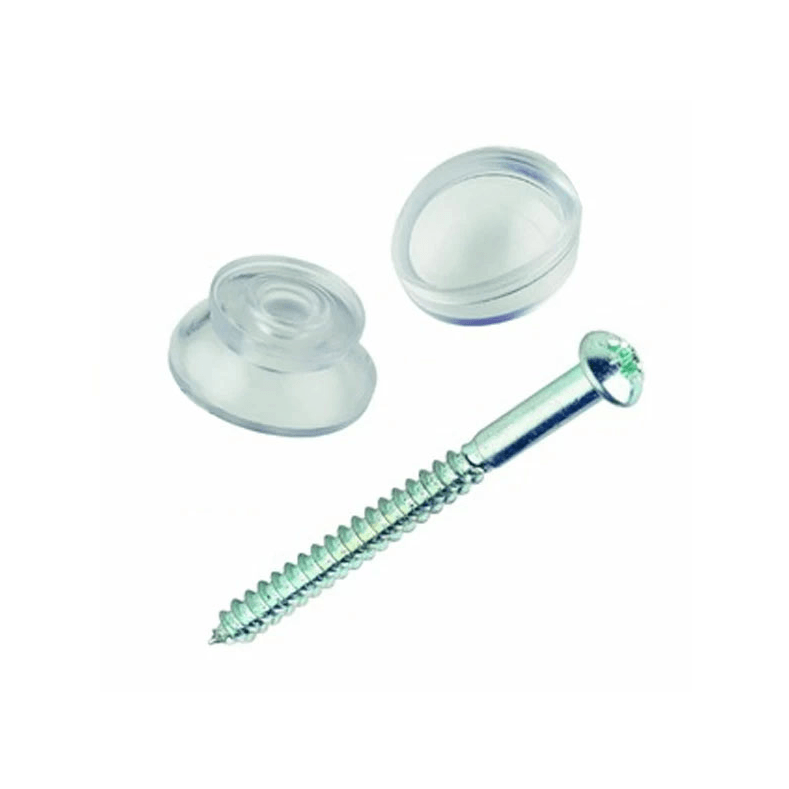 Corrugated Sheet Fixing Screws - Clear - Pack of 10