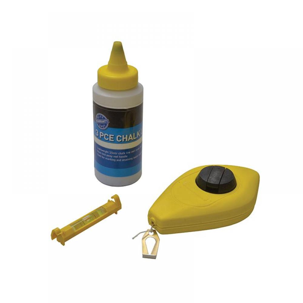 Bluespot Tools 34634 Chalk Line Set 3 Piece
