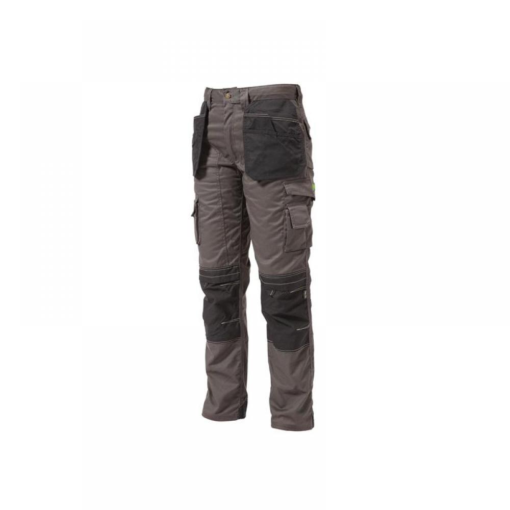Apache APKHTBLACKGREY Black & Grey Holster Trousers Waist 42In Leg 33In