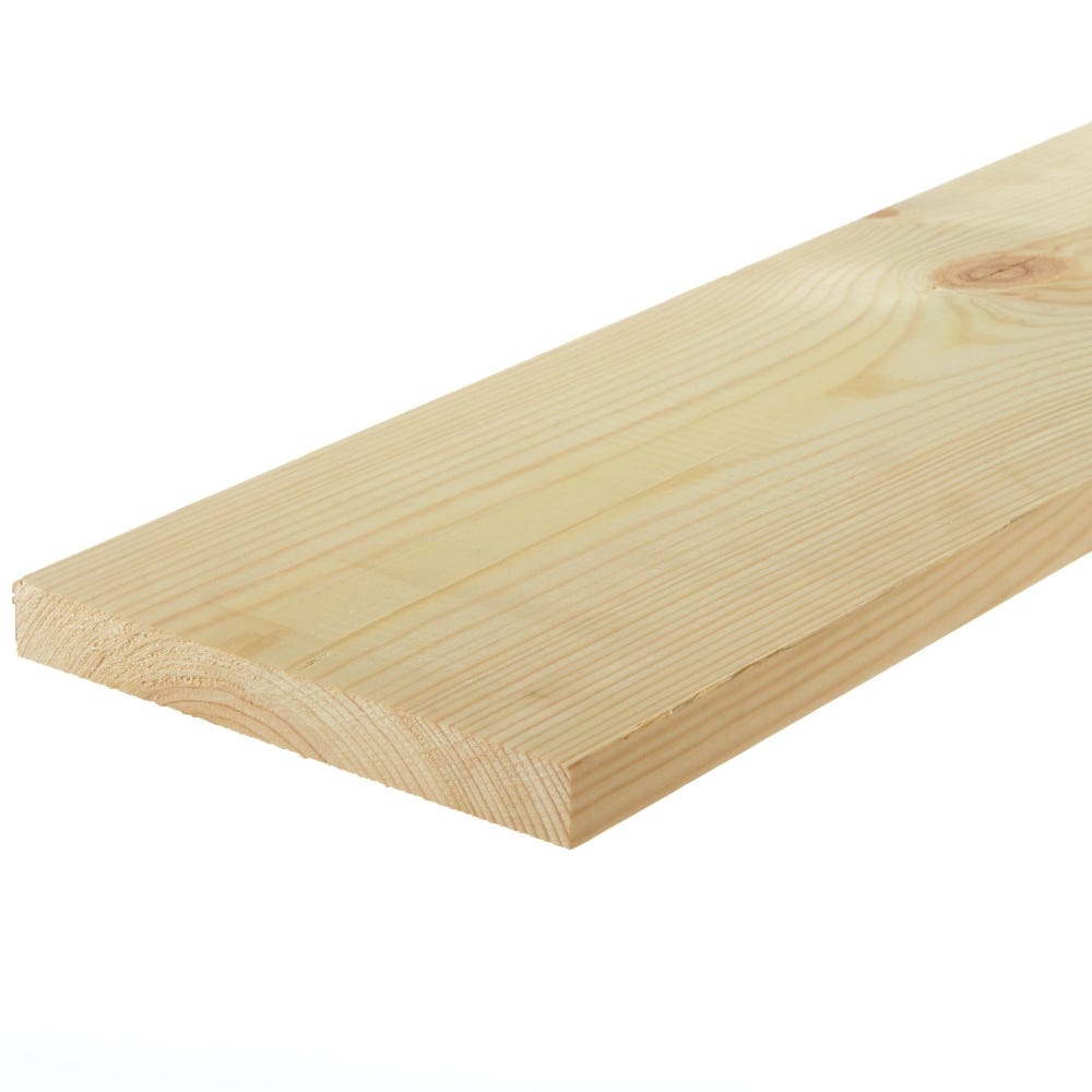 Planed Square Edge Timber 175mm x 25mm (7in x 1in)