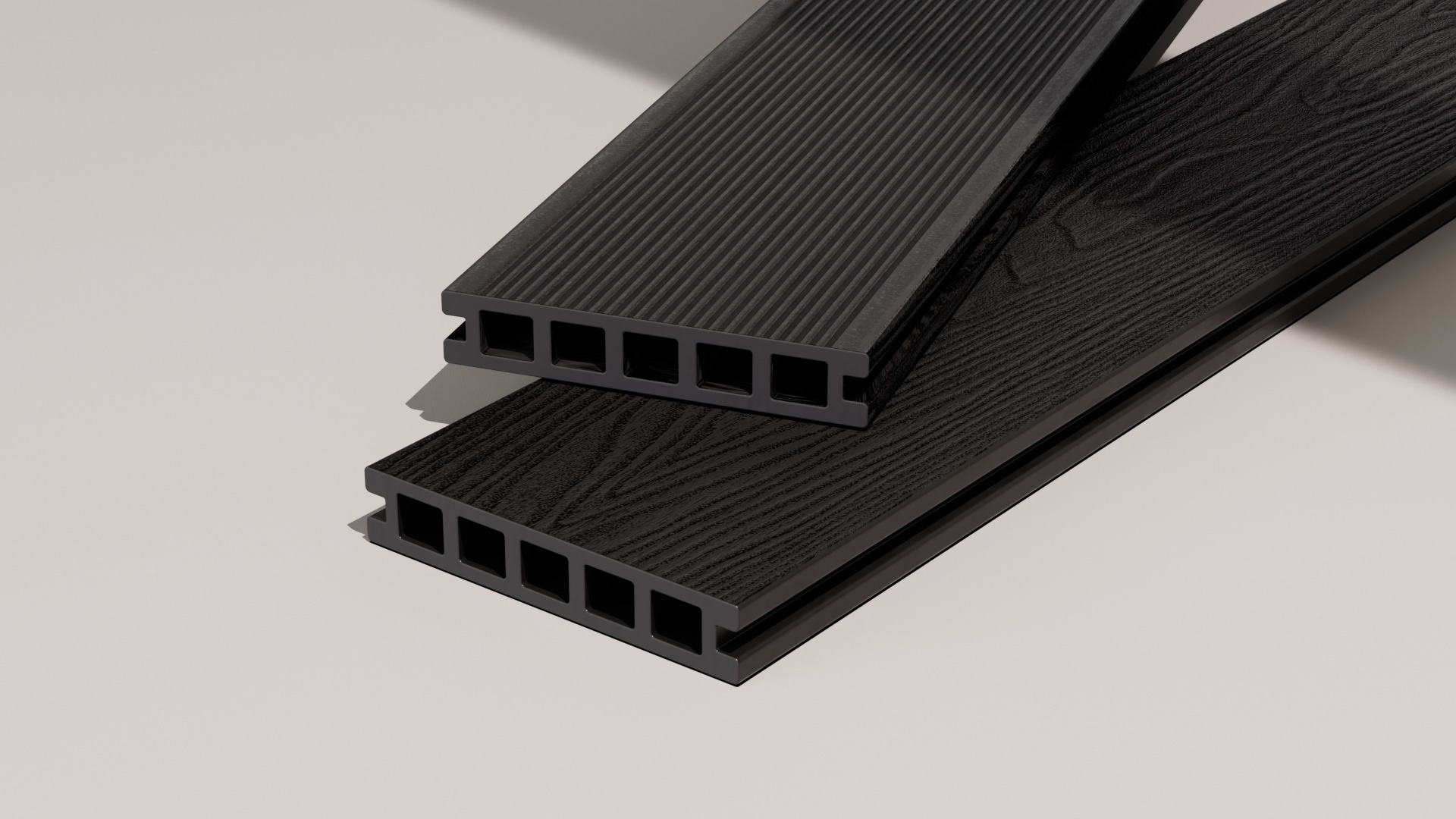 4m Charcoal – Black Composite Decking – HR Dek 140