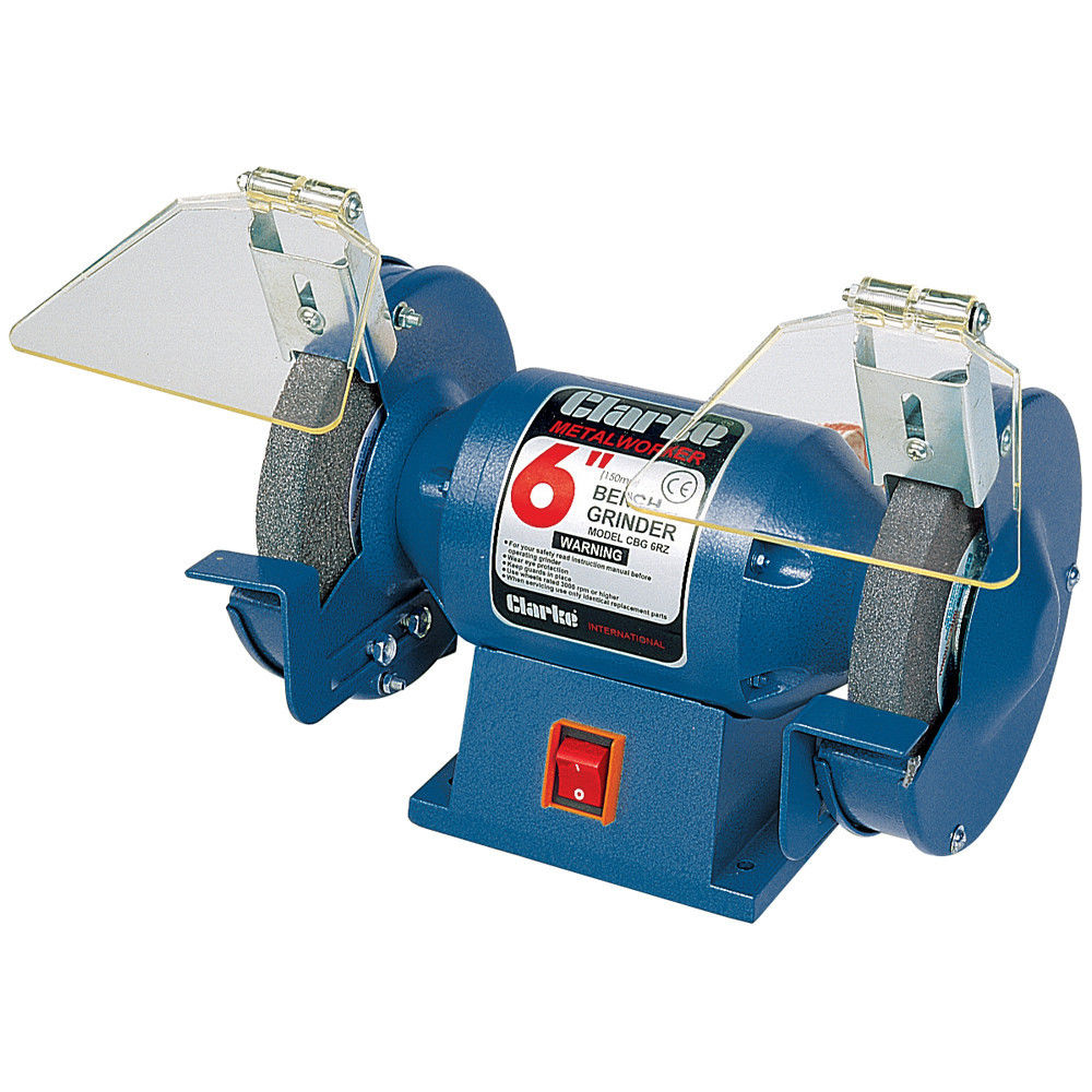 Clarke 6500105 Cbg6Rz 6 Bench Grinder Fine/Coarse Wheels 240V