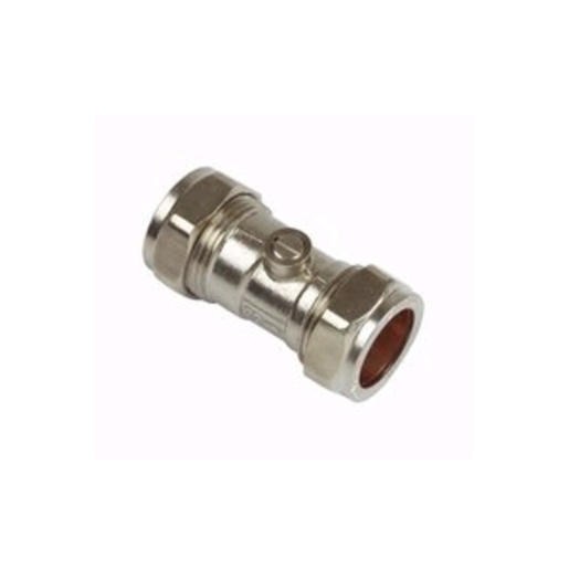 15mm Isolating Valve Chrome